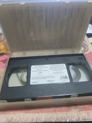 Warrant Dirty Rotten Filthy Live VHS