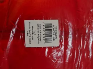 Chaqueta Columbia Roja Talla M