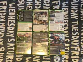 Lote 6 Juegos Xbox 360 - WRC 2, NFS, Splinter Cell