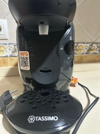 Cafetera Bosch Tassimo Negra con su caja