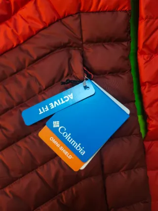 Chaqueta Columbia Roja Hombre