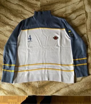 Jersey Rottweiler cuello alto cremallera