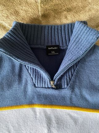 Jersey Rottweiler cuello alto cremallera