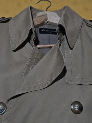 Gabardina mujer Beige Massimo Dutti