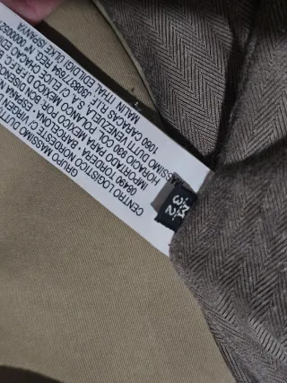 Gabardina mujer Beige Massimo Dutti