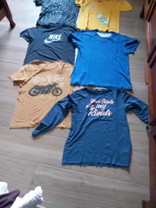 Lote 6 Camisetas Talla M/S Varias Marcas
