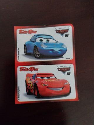 Cromo Cars Tosta Rica Mega Disney Pixar