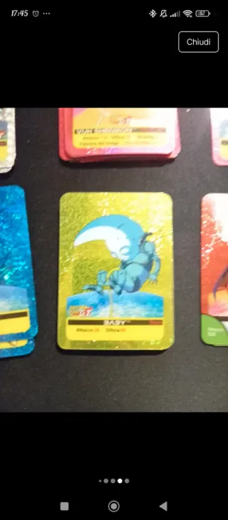 Lotto carte rare Dragon Ball