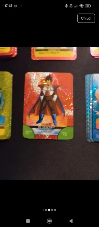 Lotto carte rare Dragon Ball