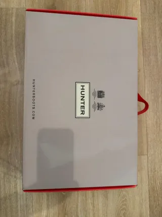 Botas de agua Hunter azul mujer talla 39