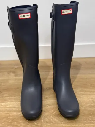 Botas de agua Hunter azul mujer talla 39