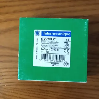 DISYUNTOR MOTOR SCHNEIDER GV2ME21