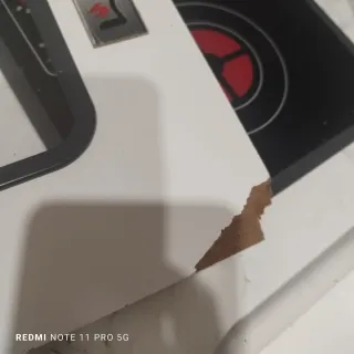 Cocinita de juguete blanca