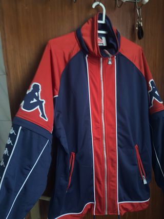Chándal Vintage Kappa Rojo y Azul talla M\L