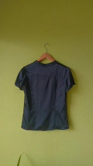 Blusa negra mujer
