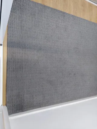 2 tappeti Ikea pelo corto grigio scuro