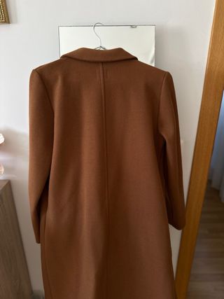 Abrigo Zara Talla Única Marrón