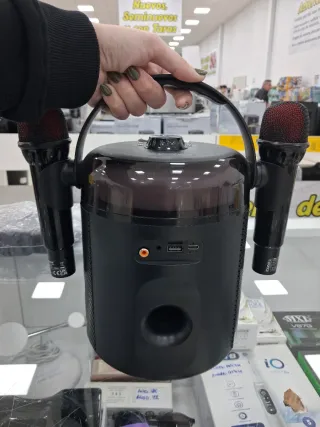 Karaoke Ibiza Portátil Negro