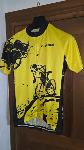 Maillot Ciclismo MTB Talla XL Amarillo