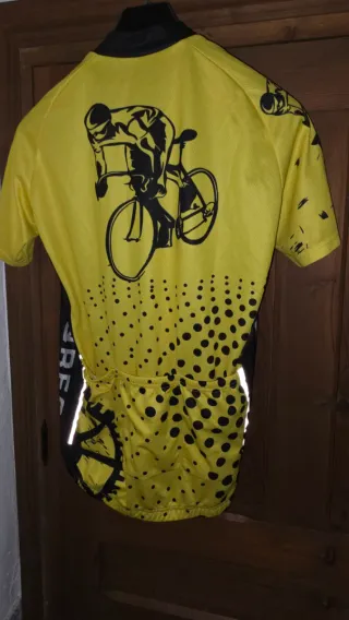 Maillot Ciclismo MTB Talla XL Amarillo