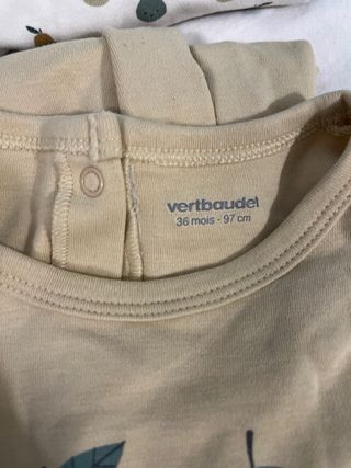 Pack 5 Pijamas bebé 36 meses