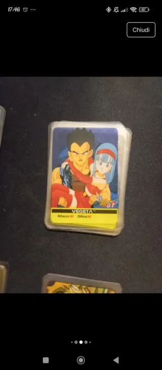 Lotto carte Dragon Ball