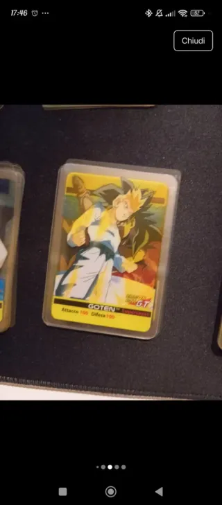 Lotto carte Dragon Ball