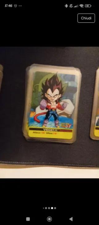 Lotto carte Dragon Ball