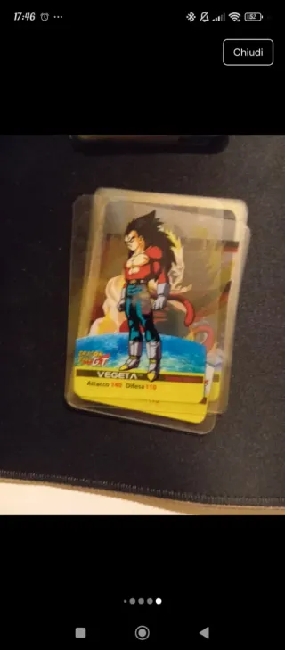 Lotto carte Dragon Ball