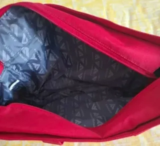 Bolso Faraway Rojo y Gris