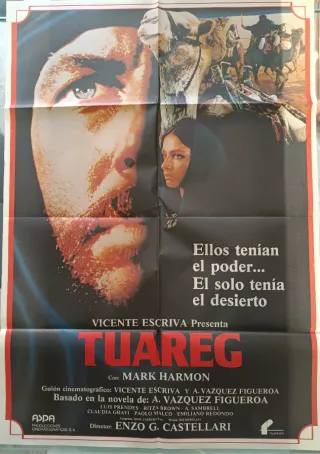 Cartel Cine Tuareg 70x100 (1984)