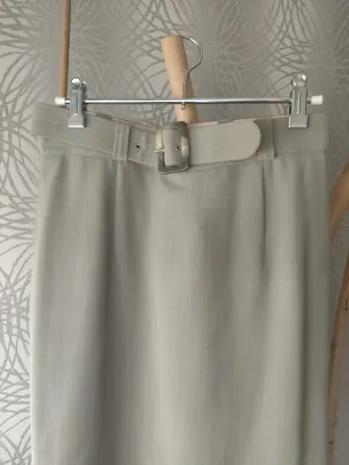 Falda Corte Inglés Beige Talla L