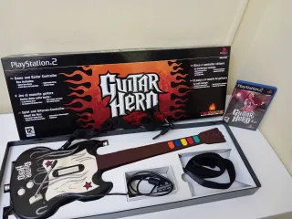 Guitar Hero PS2 con caja y juego