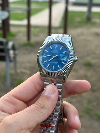 Rolex Datejust Esfera Azul Acero Inoxidable