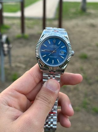Rolex Datejust Esfera Azul Acero Inoxidable