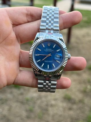 Rolex Datejust Esfera Azul Acero Inoxidable