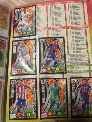 Álbum Fútbol LaLiga Adrenalyn 2016-17