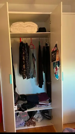 Armario blanco 3 puertas