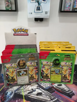 Blister Pokémon 2 Sobres Héroes Ascendentes