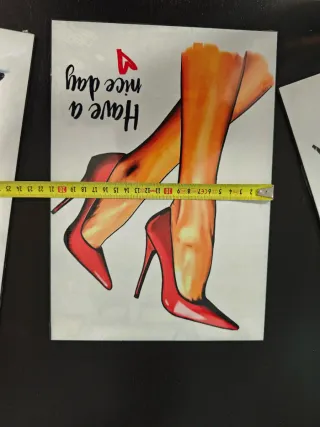 3 Cuadros Decorativos de Tacones