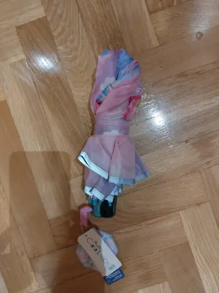 Paraguas de bolso unicornio sin usar