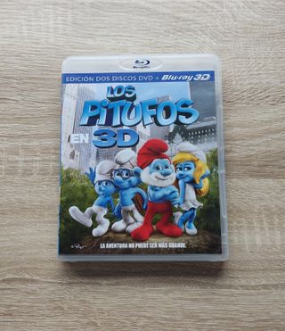 Los Pitufos 3D Película Blu Ray