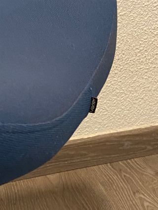 Taburete Varier MOVE azul y negro