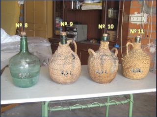 Collera de material y esportilla de esparto