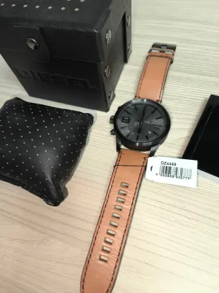 Reloj Diesel Negro y Marrón Nuevo