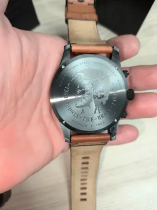 Reloj Diesel Negro y Marrón Nuevo