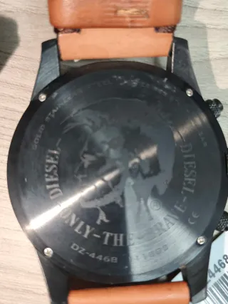 Reloj Diesel Negro y Marrón Nuevo