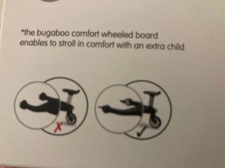 Patin Bugaboo con asiento Donkey