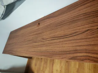 Escritorio a medida de madera