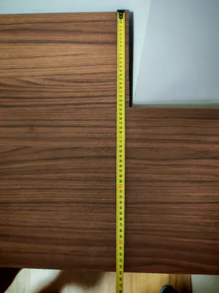 Escritorio a medida de madera